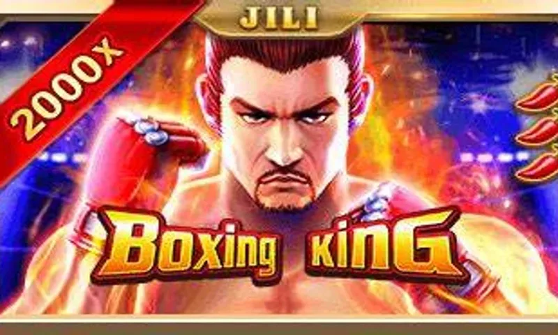 JILI Boxing King slot machine with championship boxing ring and bell scatters