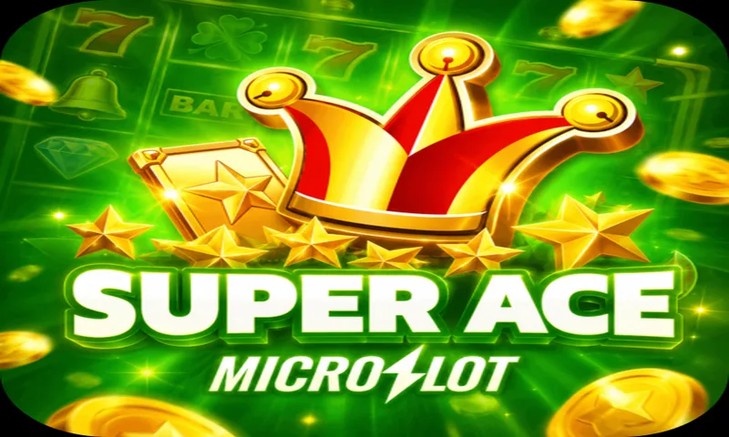 Super Ace Deluxe slot game with enhanced golden cards and diamond jokers